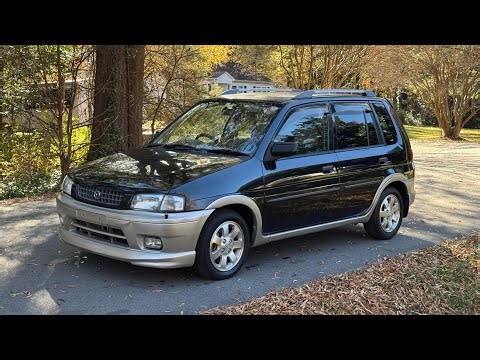 1998 Mazda Demio Walk around and Test Drive!!
