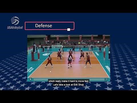 USA Volleyball: Split Step For Block & Defense