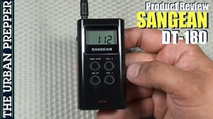 Sangean DT-180 pocket radio delivers compact survival performance