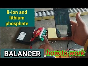 li ion and lithium phosphate battery balancer || how it's working