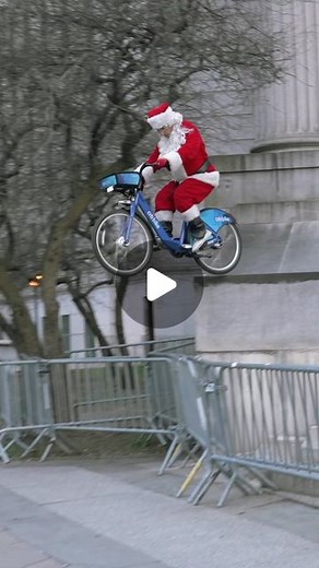 Anthony Panza on Instagram: "Rip to Santa’s sack.. aka my balls. Merry Christmas🎅🏼🍤 full video on my youtube. #nyc #citibike #christmas #reels #explorepage #explore"