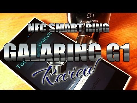 Galaring G1 Review - NFC Smart Ring - Wearable Technology - iNew V3 unlocking - ColonelZap