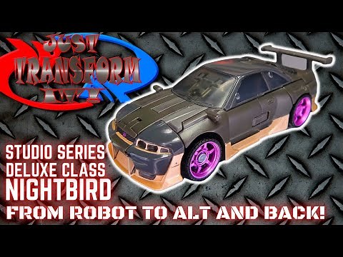 JUST TRANSFORM IT!: Studio Series Deluxe Nightbird (RotB)