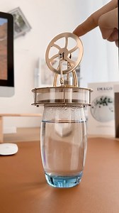 143K views · 910 reactions | Watch the magic of steam in motion with our Stirling Engine Model! ️ Powered by steam, this amazing model brings the science of energy to life right before your eyes. A perfect blend of engineering and craftsmanship, it’s not just a model—it’s a functional work of art!Get ready to be mesmerized by the power of steam! ⚙️#StirlingEngine #SteamPower #MechanicalGenius #EngineeringArt #ScienceInMotion | EngineKit | Facebook