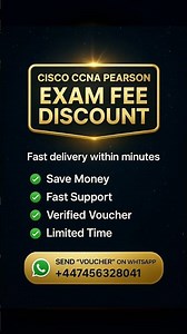 Unlock CCNA Success with Discounted Vouchers!
