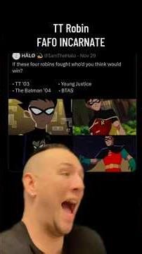 I would rather face a souls boss then this Robin #teentitans #robin #darkhumor #jokes