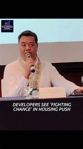 32 shares | Archt. Alejandro Dayao Jr., chairman of the Subdivision and Housing Developers Association (SHDA), said at a press conference during the 2025 National Developers Convention at Makati Shangri-La that the country now has “a fighting chance” to address its housing problem. He added that recent policy changes could help create “a more vibrant housing industry at least until 2028.” #PhilippinesToday #NationalDevelopersConvention #housingindustry | Philippines Today | Facebook