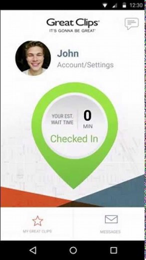 The New Great Clips App with Online Check-In - Android Version