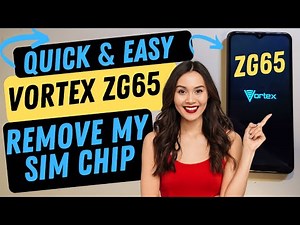 Vortex ZG65 How to Remove your SIM Chip - Quick and Easy Method