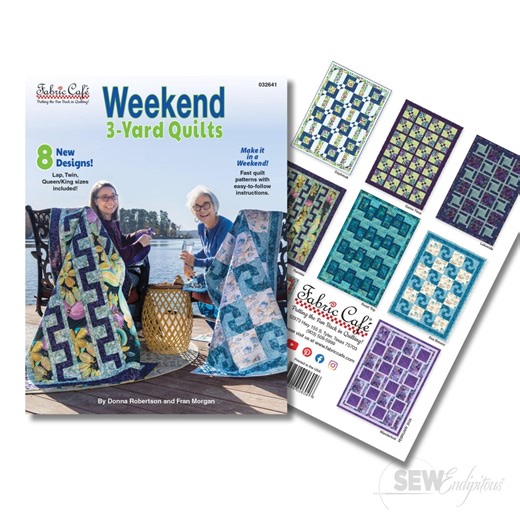 Fabric Cafe | Weekend 3-yard Quilts Book | Donna Robertson & Fran Morgan | 032641 - Etsy