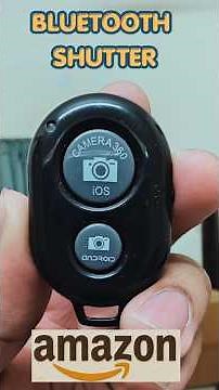 Bluetooth Remote Shutter Unboxing + Setup