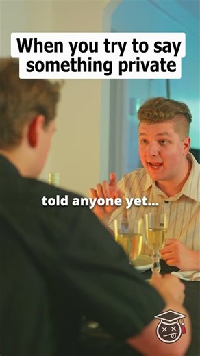 When You Try To Say Something Private #comedy #relatable #shorts