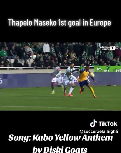 Thapelo Maseko Scores Winner for AEL Limassol in Cyprus