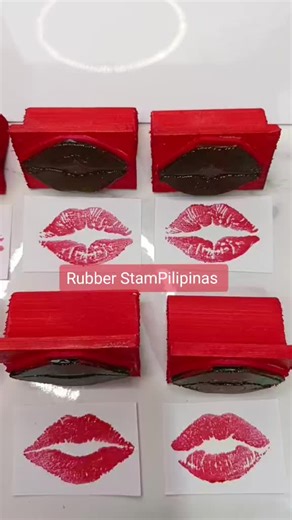 Kissmark Rubber Stamp for Valentine's 2026