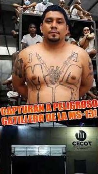 🚨Dangerous MS-13 gunman captured! With a history of homicide in San Marcos, El Salvador 🇸🇻👊