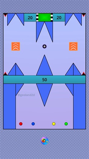 Marble Race: Deadly Blue Spike Gauntlet 😱