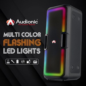 131 reactions · 9 comments | Enjoy multi-color flashing lights with music synchronization in Audionic's newly launched Hummer H-30. Shop Now: https://bit.ly/HummerH30 #Audionic #speaker #hummer #h30 #newlylaunched #portablespeaker #ledlights | Audionic - The Sound Master | Facebook