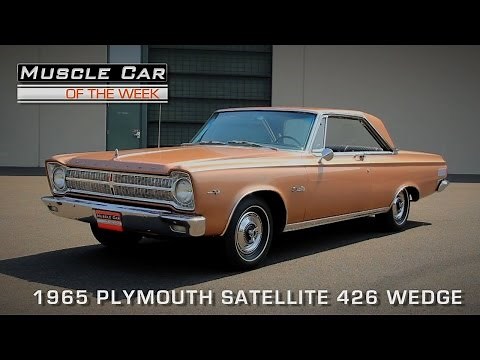 1965 Plymouth Satellite 426 Muscle Car Of The Week Video Episode # 113