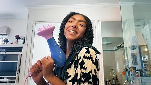 Flower Hair Curl Diffuser - Hair Tutorial