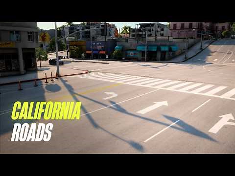 California Roads | New GTA V Roads Mod