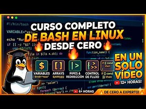 Complete Bash Course for Linux 🐧 | From Zero to Expert in ONE Video