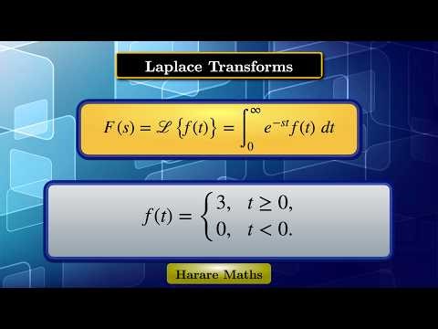 Laplace Transforms | Heaviside Function