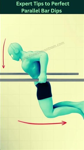 Expert Tips to Perfect Parallel Bar Dips🔥Are You Doing Dips Correctly? (AVOID MISTAKES) #dips