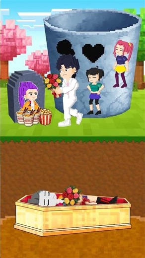 ⛏️ Minecraft Rescue! Help HUNTRIX Jinu Save Rumi From an Underground Coffin #Minecraft #Huntrix