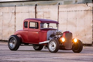 1931 Ford Model A Coupe is Resurrected into a Very Traditional, Hemi-Powered Hot Rod