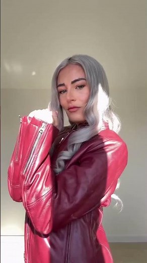 Jodie Reviews FJackets Cafe Racer Burgundy Leather Jacket | Legit Review