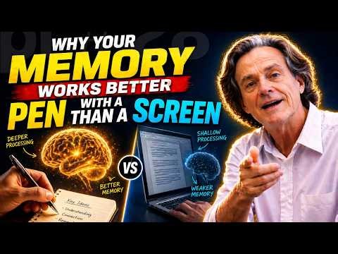 Writing by Hand Boosts Memory — Here’s Why || Richard Feynman