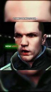 Starkiller Meets Leia #shorts #gaming #starwars