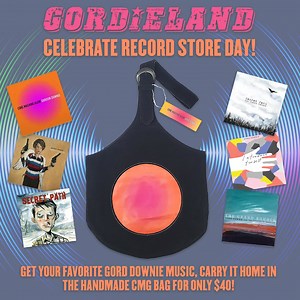 It’s #recordstoreday! Double up with one of Gord’s records and a handmade Coke Machine Glow bag for only $40 (discounted from $160) until April 19th 💿 gorddownie.com/collections/frontpage | Gord Downie