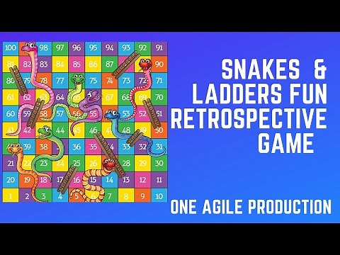 Snakes & Ladders Fun Agile Retrospective games (Fun ideas to try out with your scrum teams)