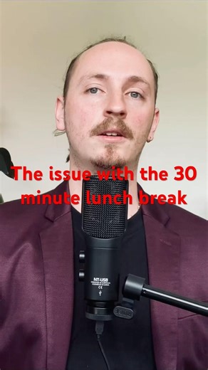 Urgent versus important work, and the issue with a 30 minute lunch break for knowledge workers