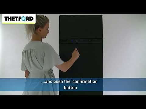 Setting Up Your Thetford 3 Way Caravan Fridge Via The Control Panel
