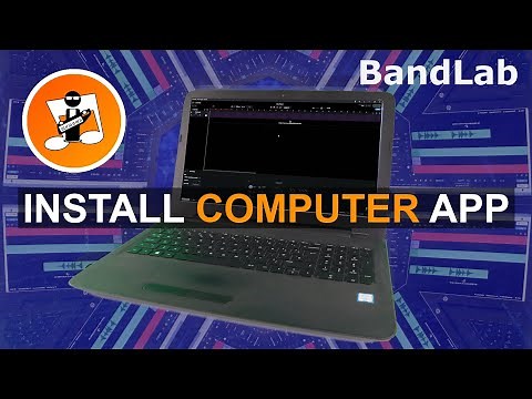 How to install the Bandlab app on a computer