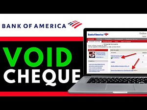 How to Get Void Check from Bank of America App (UPDATE 2025)