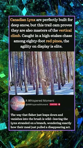 CANADA LYNX VS THE ELUSIVE FISHER