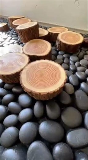 OMG! Unbelievable Room Transformation With Tree Slices #diy #homedecor #interiordesign