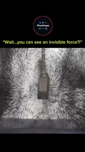 sigma science🔬| Magnetic fields are invisible…until now 🧲|#science #physics #experiment