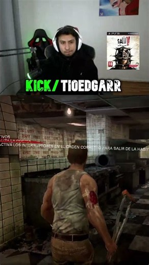 Intenté resolver un puzle... KBOOOM 💀😂 #SAW #Jigsaw #Horror #Gaming #Shorts