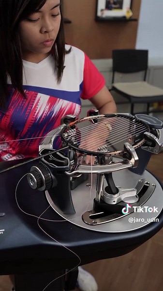 VICTOR Thruster F Ultra with VBS 61 string String by @itsbellllaaaaa @Galaxy Sports #VICTOR #TeamVICTOR #stringing #badminton #malaysia #asmr #review #takpowertakpeygpentinggaya #bepro