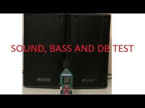 DB TECHNOLOGIES B-HYPE 8 SOUND TEST PT. 2