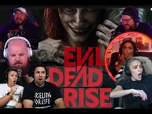 Evil Dead Rise Reaction Compilation