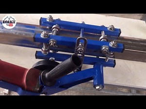 How to make wide format sliding cutter from angle grinder part 2