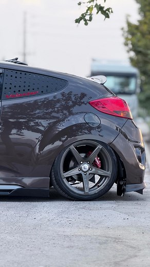 amin on Instagram: "It’s just a Hyundai . . #veloster #hyundai #sportscar"