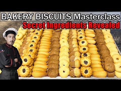 Bakery Style Biscuits Recipe | Commercial Bakery Secrets Revealed By Mrchefu