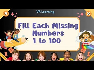 Fill Each Missing number 1 to 100 || missing number 1 to 100 || Fill up missing number