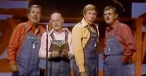 'Just A Little Talk with Jesus' Hee Haw Gospel Quartet Live Performance - Video